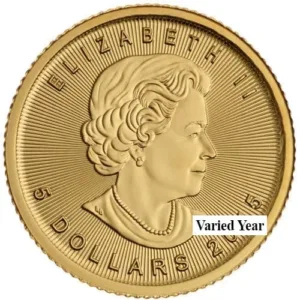 0.1 oz Canadian Maple Leaf