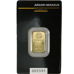 0.25 oz Gold Bar