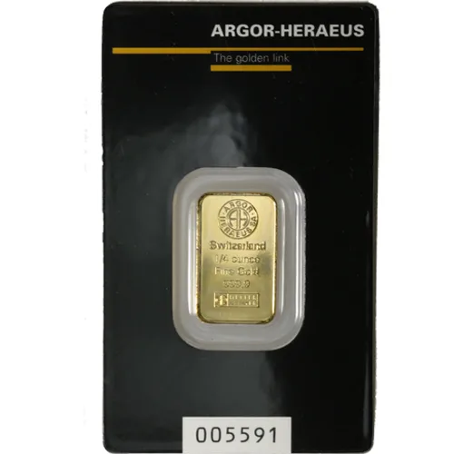 0.25 oz Gold Bar