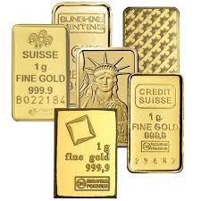 1 gram gold bar
