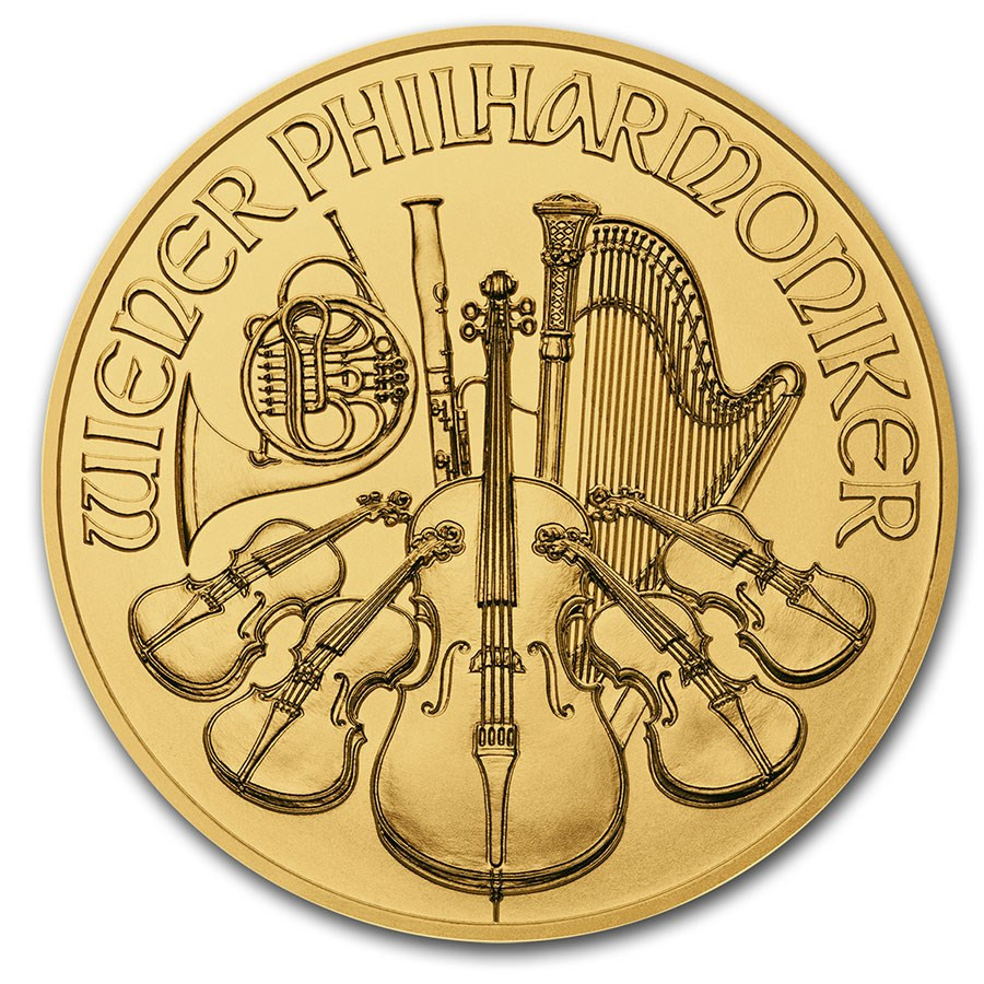 0.5 oz gold philharmonic
