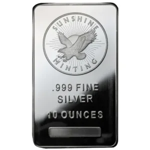 10 oz Silver bar
