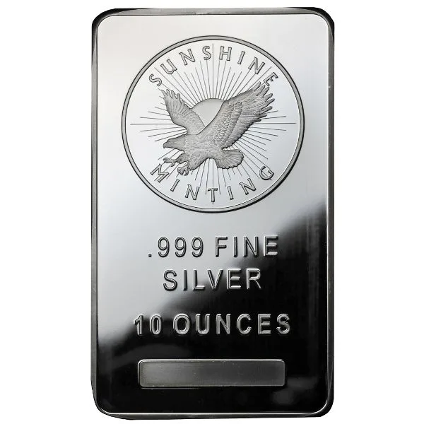 10 oz Silver bar
