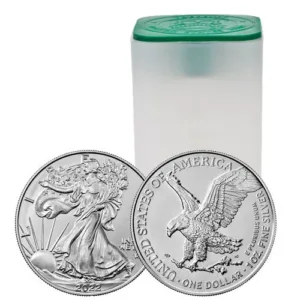 American Eagle 20 coin tubes