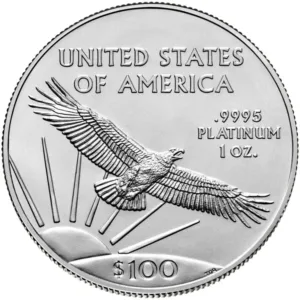 1 oz platinum American Eagle