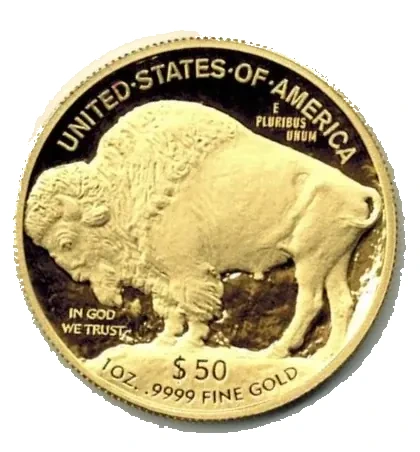 1 oz American Gold Buffalo Coin BU