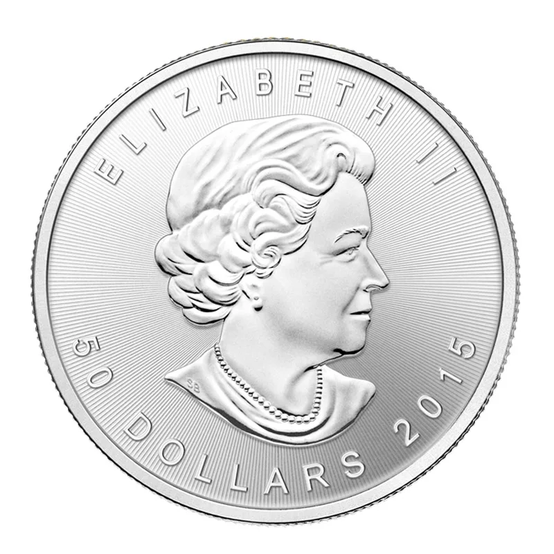 Palladium maple leaf
