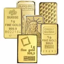 1 gram gold bar